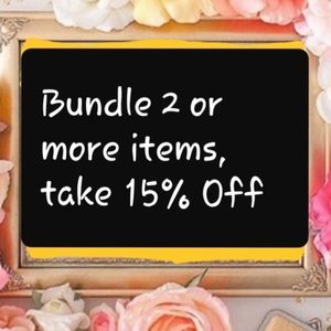 15% off 2 or more items